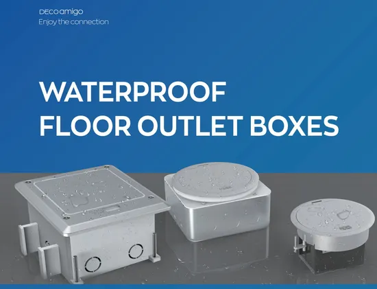 TUV CE 認定 + アクセス フロア ボックス ソケット アウトレット屋外ボックス フロア ソケット アウトレット