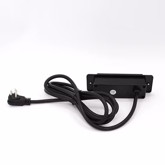 Baiyou 米国標準オフィスおよび家具用のカスタマイズ黒色米国デュアル電源コンセント USB ポート付きスマート ストリップ デスクトップ